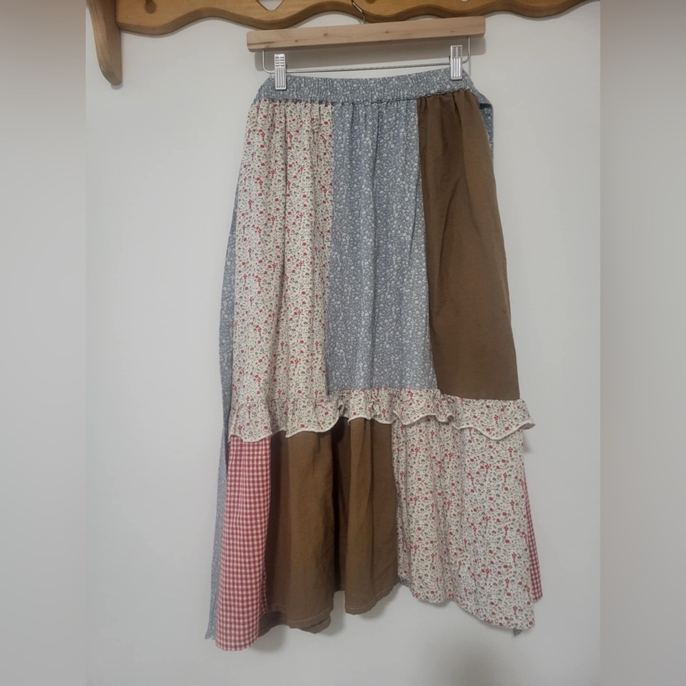 Little Cottonwood Patchwork Oak Skirt